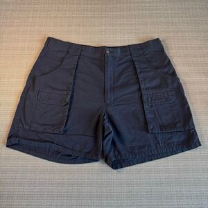 Woolrich navy blue cargo shorts men's size 40